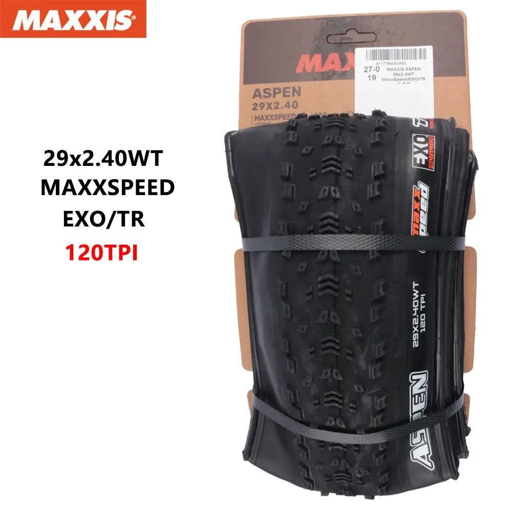 MAXXIS ASPEN ST Bike Tyre Folding Anti Puncture Tubelss Bike Tire 29x2.1 29x2.25Mountain Original XC Off-road Bicycle Tires PowerGlide Motors & Accessories