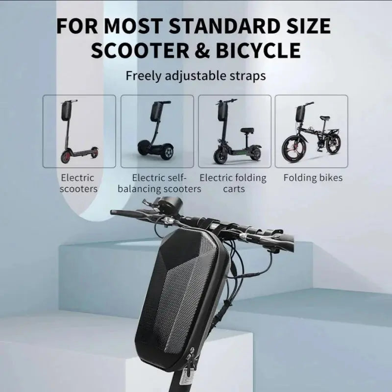 Electric Scooter Bag Storage Electric Bike Handlebar Bag Scooter Storage Bag with Large Capacity Waterproof Front Handlebar Bag PowerGlide Motors & Accessories