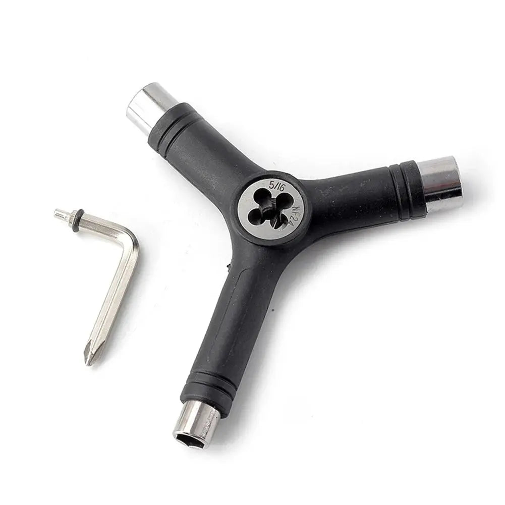Multi-Function Skateboard Tools T Type Skate Scooter Skateboard Tools Kick Scooter Mini L Wrench Set Assemble Adjusting Tool Kit PowerGlide Motors & Accessories