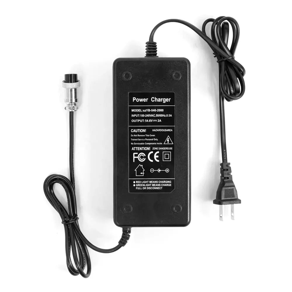Battery Charger For Kugoo M4 / C1 Pro Electric Scooter /Bicycle Charger E-Bike 54.6V 2A For 48V Li-ion Battery Pack Parts PowerGlide Motors & Accessories