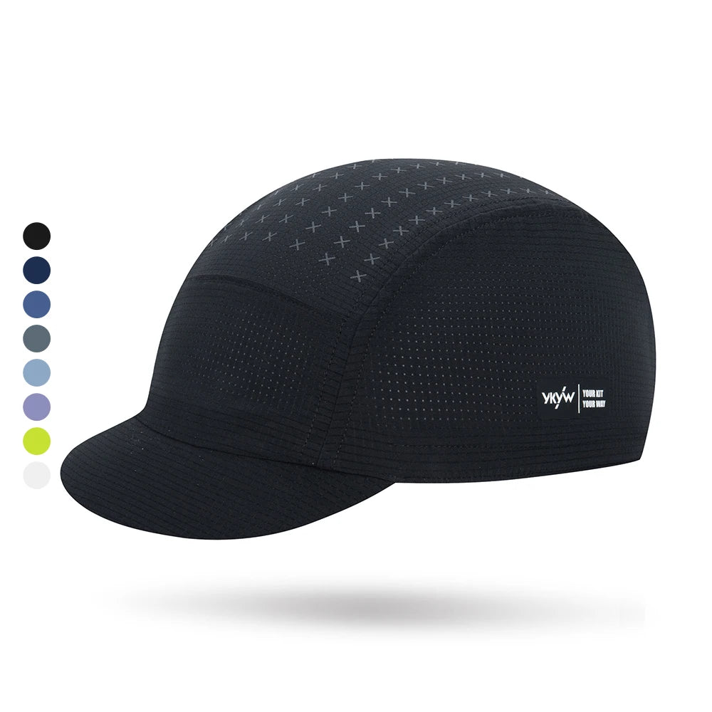Aero-Mesh Cycling Cap – Breathable Under-Helmet Sun Shield