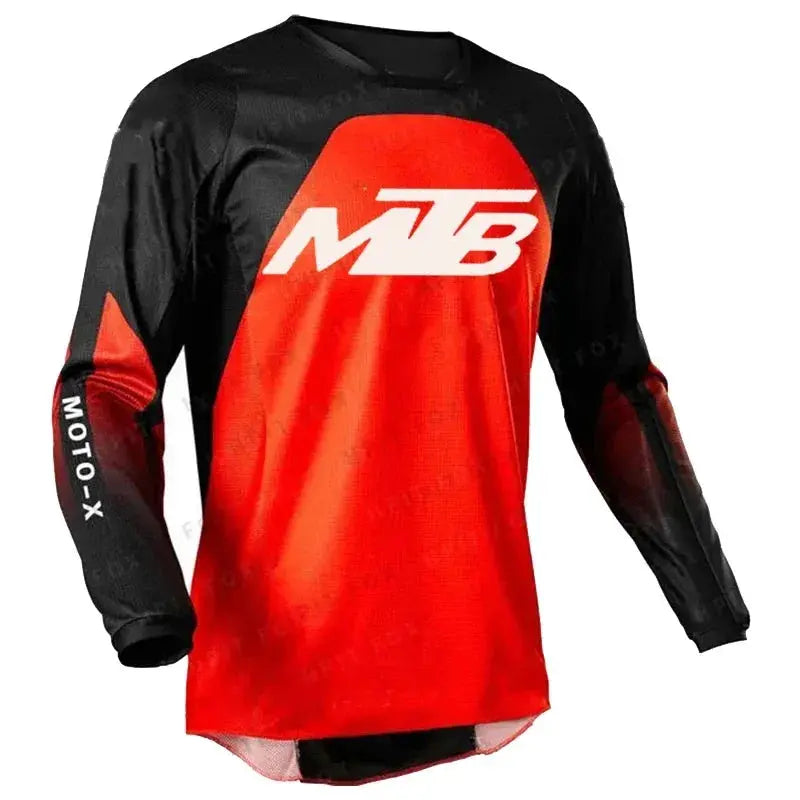 Motocross and Mountain Bike Endurance Racing Apparel Cycling T Shirt Men S Crew Neck Long Sleeved Top Mountain Bike Shirt PowerGlide Motors & Accessories