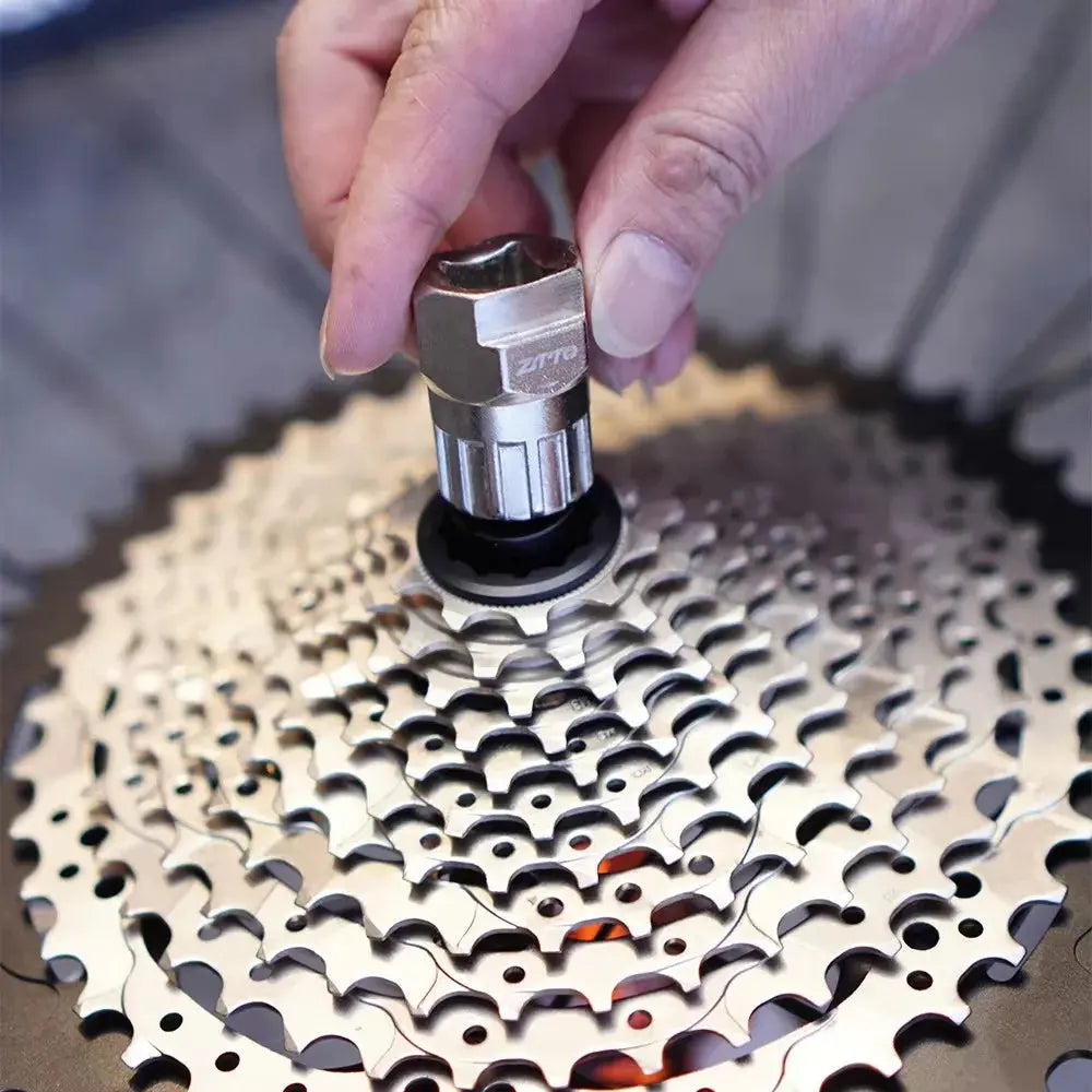 ZTTO Bicycle Tool Cycling Chain Cutter Checker Chainwheel Tool BB Tool Wheel Hub Tool Star Ratchet Spoke Tool Bike Fork Wrench PowerGlide Motors & Accessories