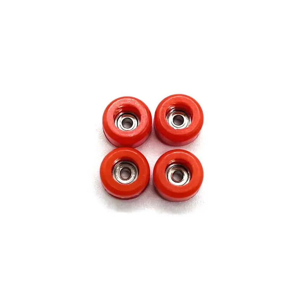 4Pcs Urethane CNC Bearing Wheel For Fingerboard Professional PU+Metal Mini Finger Skate Board Wheels PowerGlide Motors & Accessories