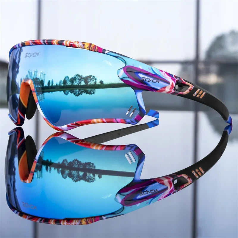 Polarized 3 Lens Men Women Fashion Cycling Fishing Sport Sunglasses 2025 MTB Road Bike Eyewear Motocross Goggles Bicycle Glasses