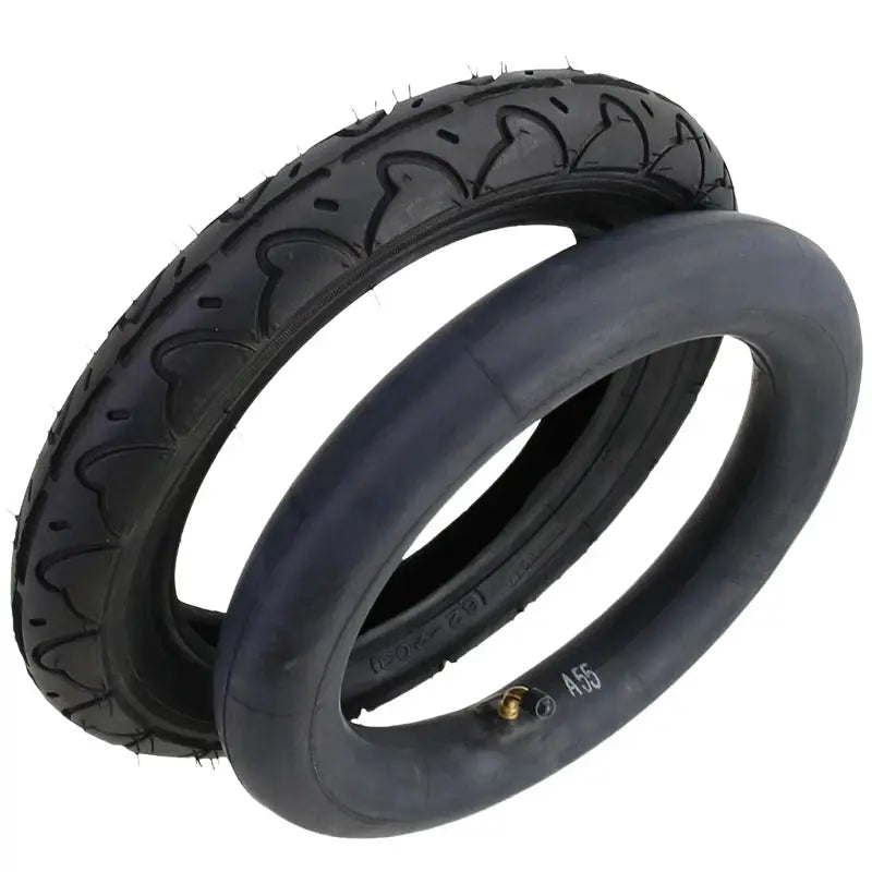 12 1/2 x 2 1/4 62-203 tire and tube pair designed for pneumatic systems on e-bikes and scooters PowerGlide Motors & Accessories