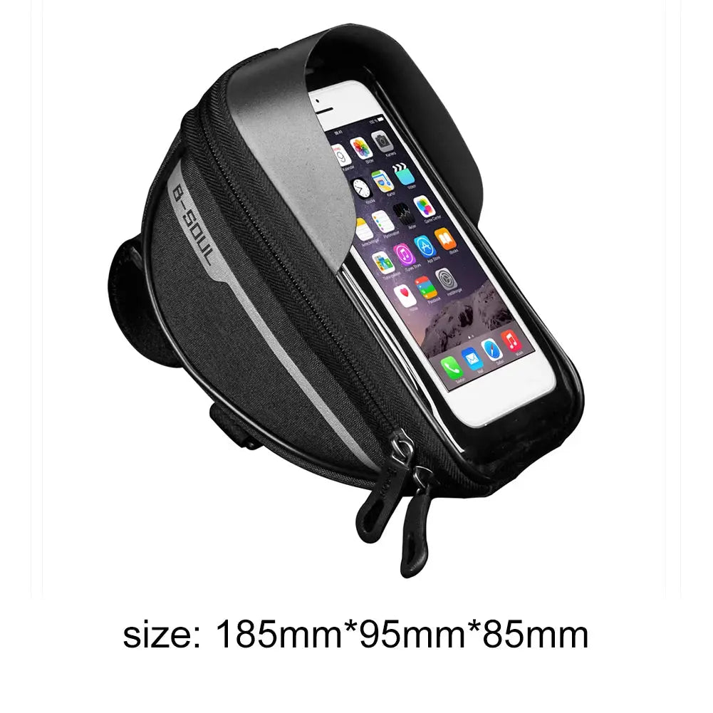 Bicycle Bag 1L Frame Front Top Tube Bike Bag Handlebar Mtb Touch Screen Cycling Bag Phone Holder Case Bicycle Accessories PowerGlide Motors & Accessories