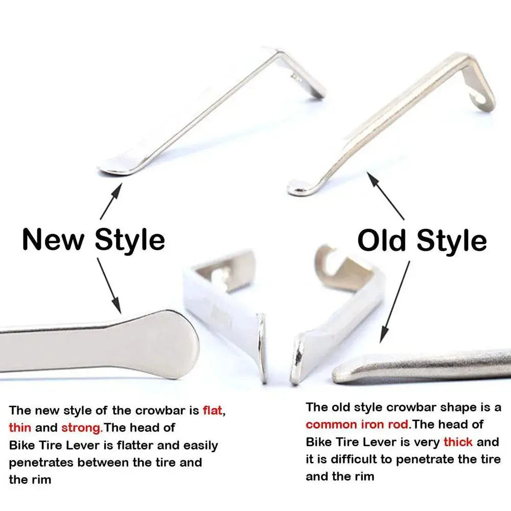 3/5pcs Bicycle Tire Lever Premium Hardened Stainless steel Levers to Repair Bike Tube,Cycling Tire Repair Tool PowerGlide Motors & Accessories
