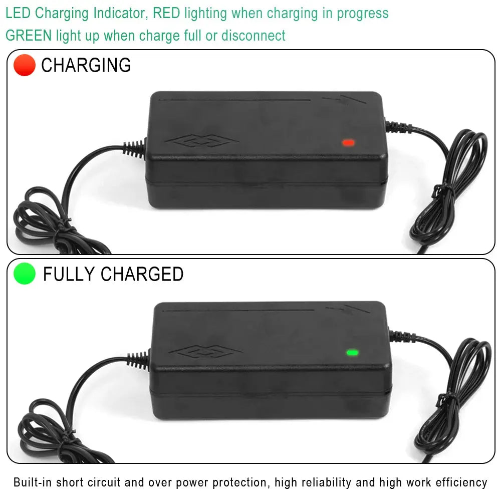 Battery Charger For Kugoo M4 / C1 Pro Electric Scooter /Bicycle Charger E-Bike 54.6V 2A For 48V Li-ion Battery Pack Parts PowerGlide Motors & Accessories