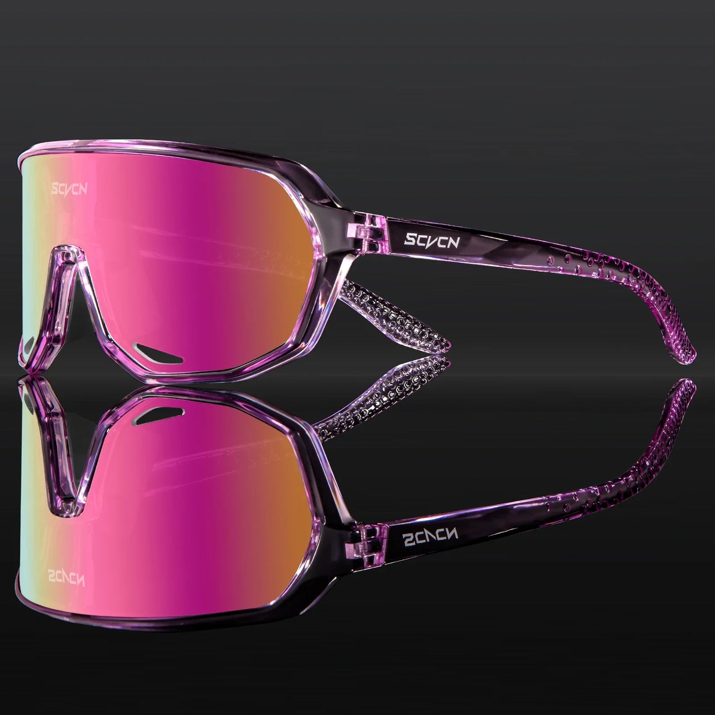 SCVCN Brand New Hiking Glasses Outdoor Sports Cycling Sunglasses UV400 Protective Glasses for Skiing Mountain Bike Accessories