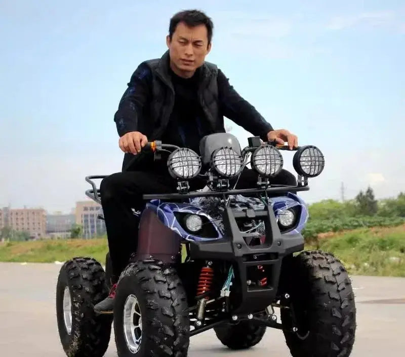 Electric four-wheel off-road ATV all-terrain mountain motorcycle adult recreational electric motorcycle PowerGlide Motors & Accessories