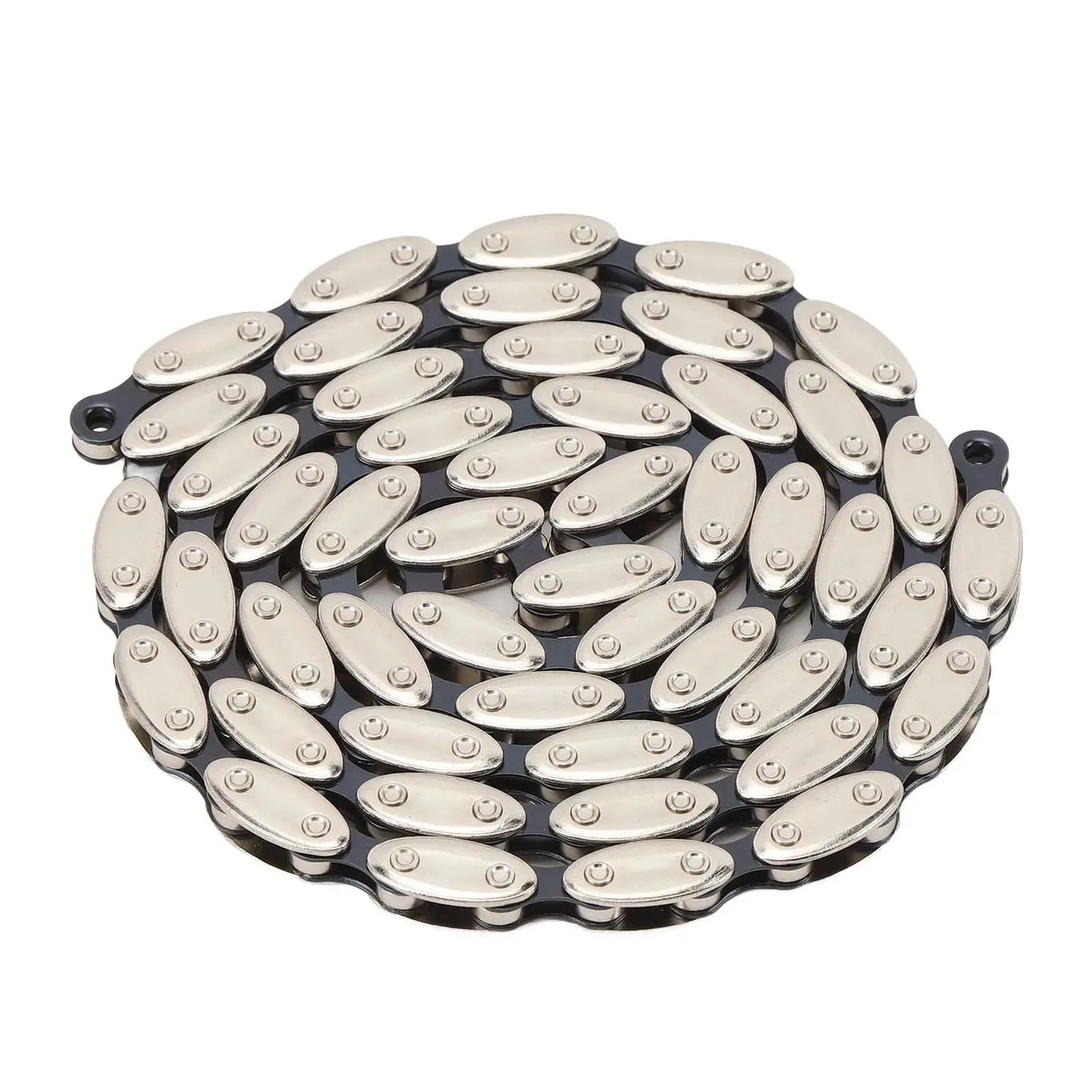 Single Speed Bike Chain Manganese Steel High Quality Durable 100 Links Retro Bike Chain with Buckle for Fixed Gear BMX Bikes PowerGlide Motors & Accessories