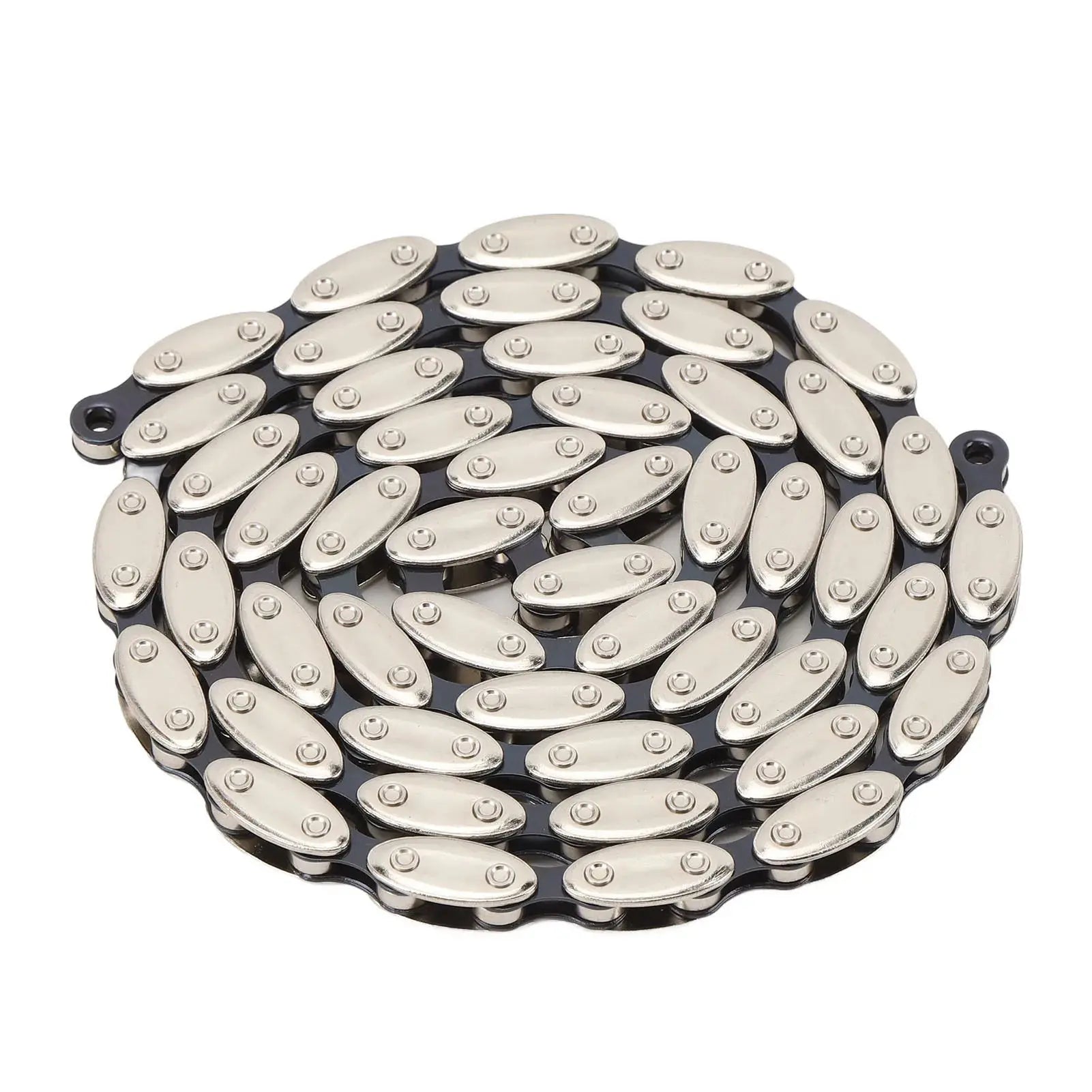 Single Speed Bike Chain Manganese Steel High Quality Durable 100 Links Retro Bike Chain with Buckle for Fixed Gear BMX Bikes PowerGlide Motors & Accessories