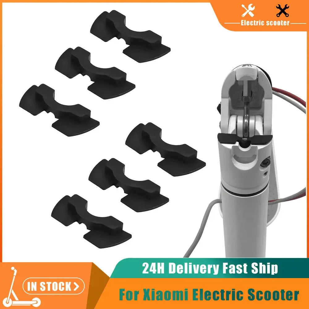 3/6PC Front Fork Vibration Shake Avoid Damping Rubber Pad Foldin Accessories for Xiaomi Mijia M365  Electric Scooter Accessories PowerGlide Motors & Accessories