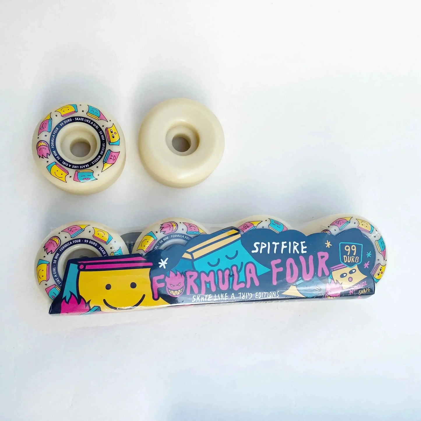 Spitfire wheels imported genuine Spitfire 52mm 101duro 53mm 54mm 56mm 99duro 80HD skateboard wheel for skateboard PowerGlide Motors & Accessories