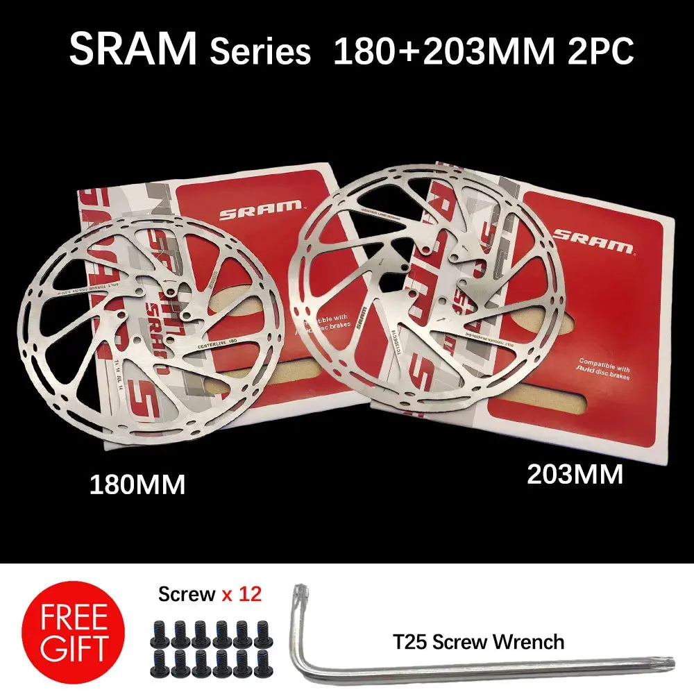 Sram AVID RT56 Bike Brake Rotor Centerline 160 180 203 Hydraulic Disc Brake Rotors With Bolts for MTB Mountain Road Bike Scooter PowerGlide Motors & Accessories