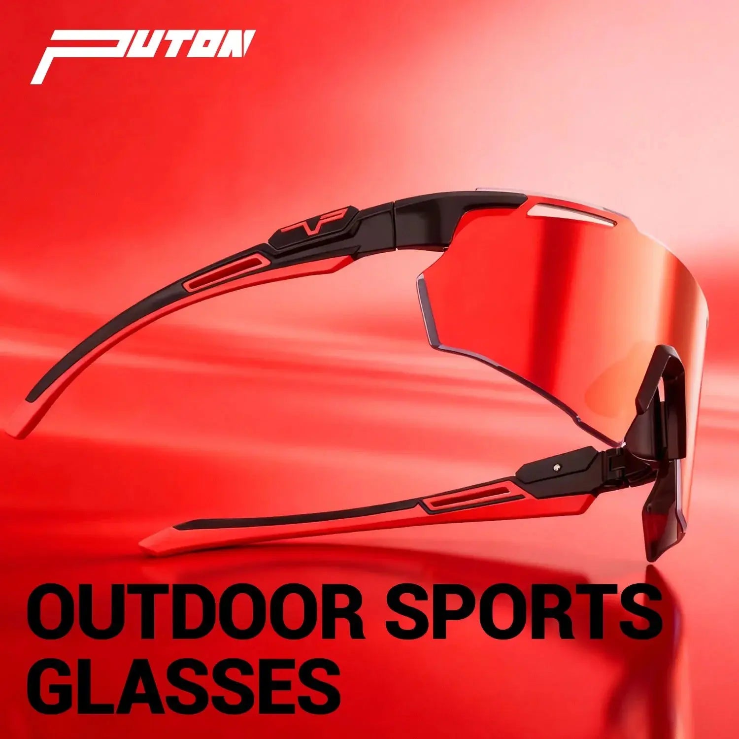 PUTON Photochromic Cycling Glasses Outdoor Running Sunglasses Men Women MTB Road Bike Glasses Fashion Hiking Drive Sunglasses PowerGlide Motors & Accessories