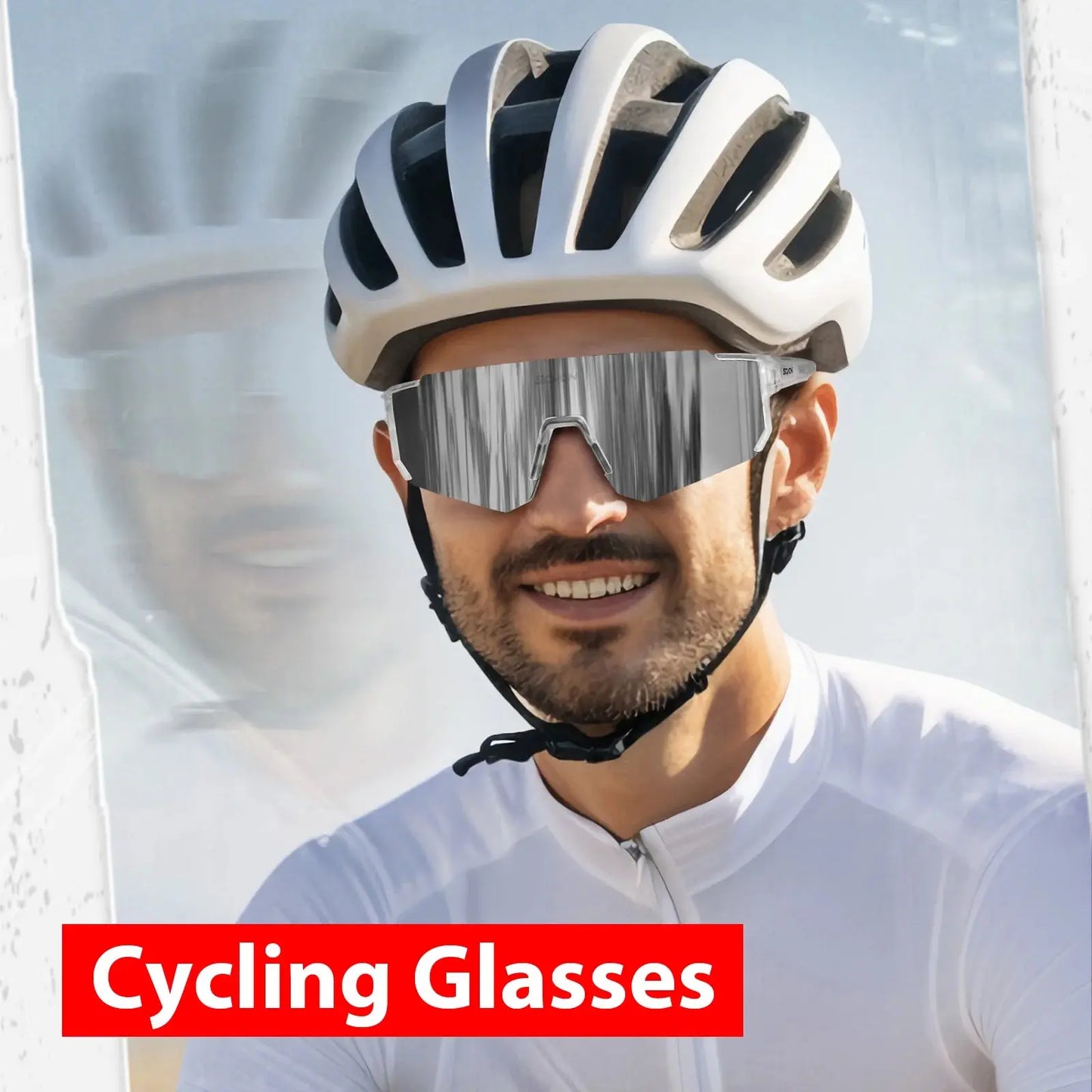 SCVCN New Outdoor Cycling Sunglasses Men Road Driving Bike Glasses  Sports Mountain Climbing Women Bicycle Cycling UV400 Goggles PowerGlide Motors & Accessories