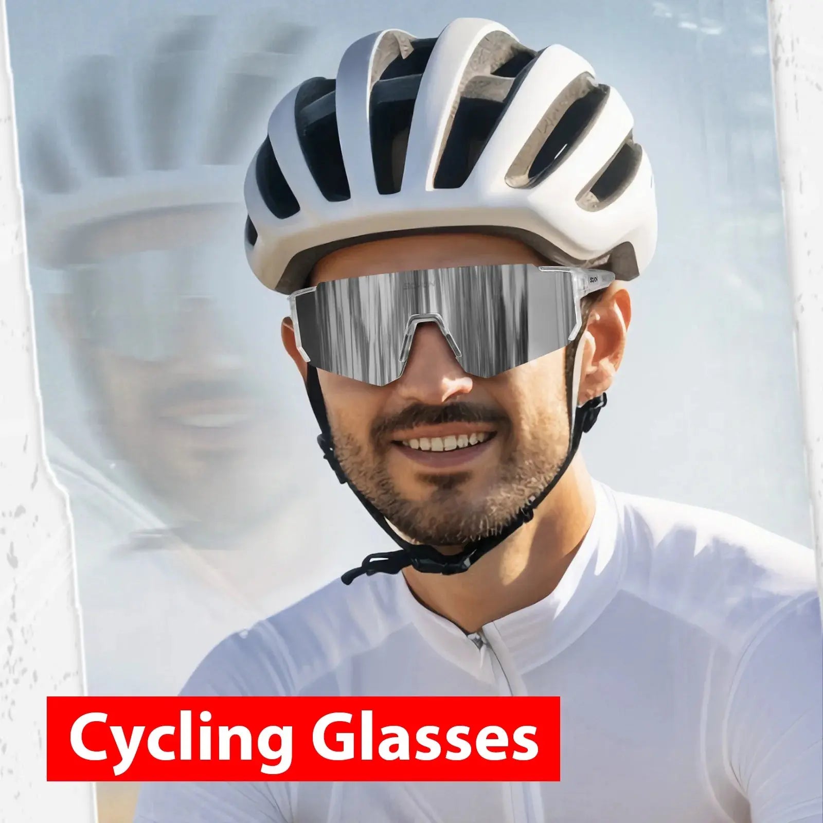 SCVCN New Outdoor Cycling Sunglasses Men Road Driving Bike Glasses  Sports Mountain Climbing Women Bicycle Cycling UV400 Goggles PowerGlide Motors & Accessories