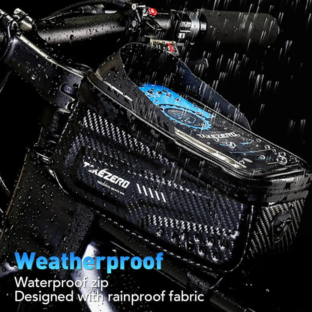 NEWBOLER Bicycle Bag Waterproof Touch Screen Cycling Bag Top Front Tube Frame MTB Road Bike Bag Phone Case Bike Accessories PowerGlide Motors & Accessories
