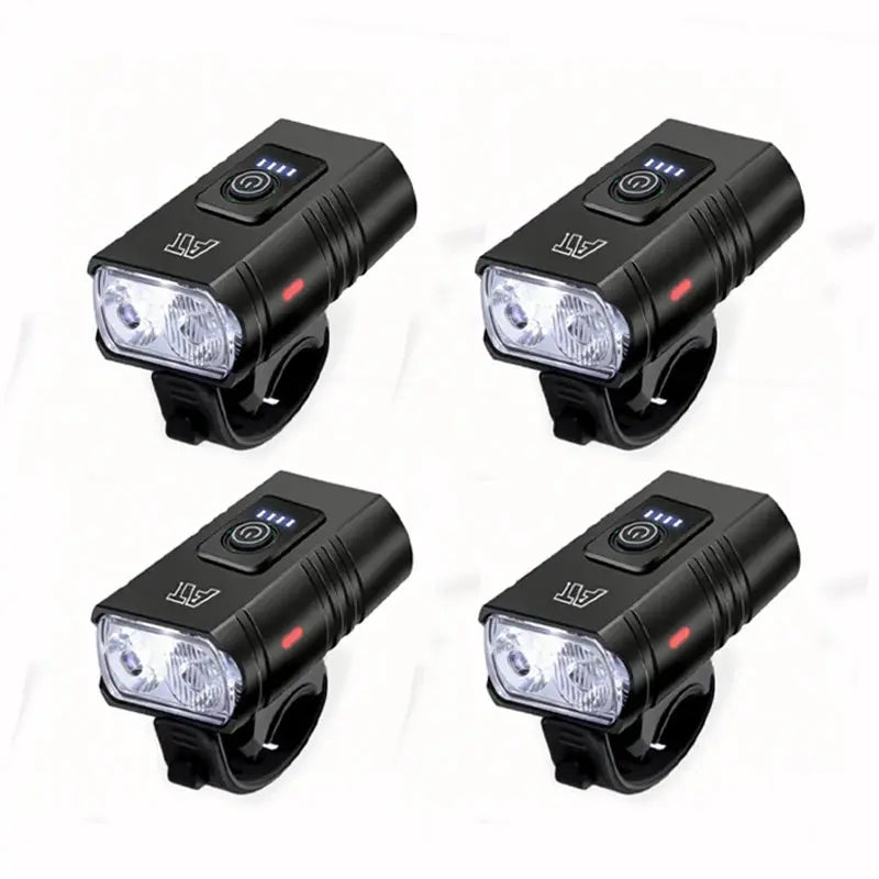 LED Bicycle Front Light Type-C Rechargeable Bicycle Headlight MTB Road Bike Headlamp Easy to Install Cycling Accessories PowerGlide Motors & Accessories