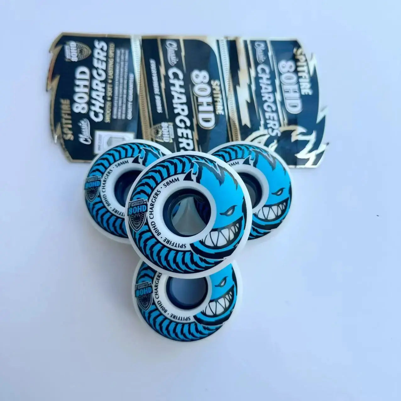 Spitfire wheels imported genuine Spitfire 52mm 101duro 53mm 54mm 56mm 99duro 80HD skateboard wheel for skateboard PowerGlide Motors & Accessories