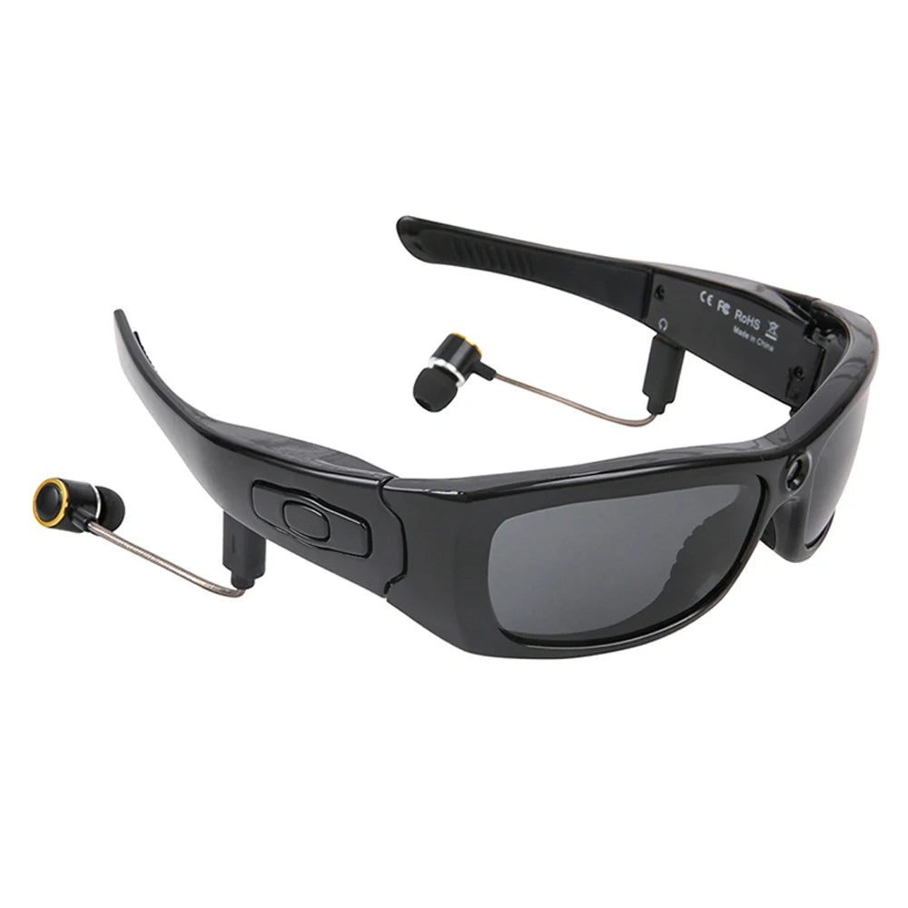 Wearable HD 1080P Glasses Camera Polarized Sunglasses Mini Camera Video Recorder Security Sports DV DVR Surveillance Camcorder