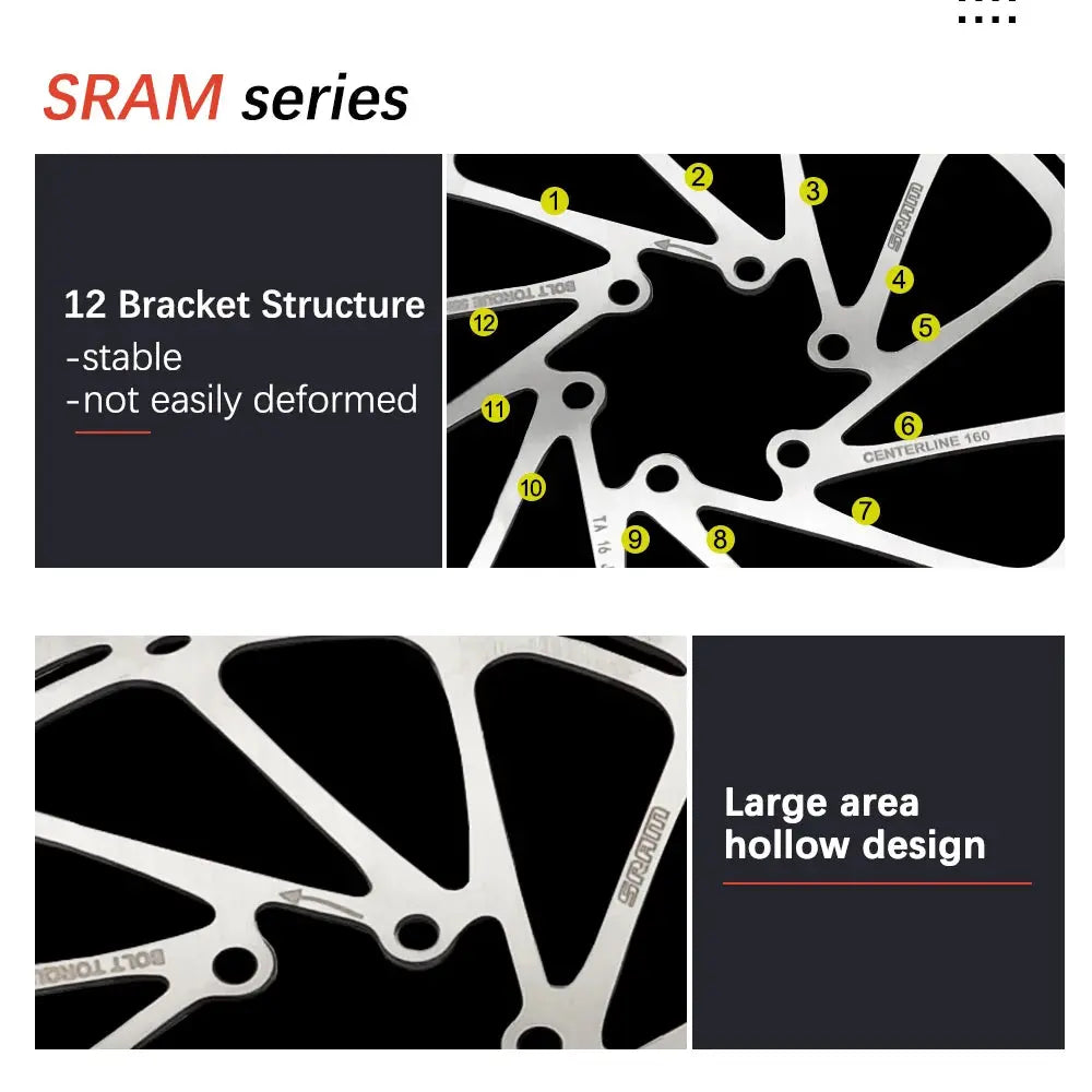 Sram AVID RT56 Bike Brake Rotor Centerline 160 180 203 Hydraulic Disc Brake Rotors With Bolts for MTB Mountain Road Bike Scooter PowerGlide Motors & Accessories