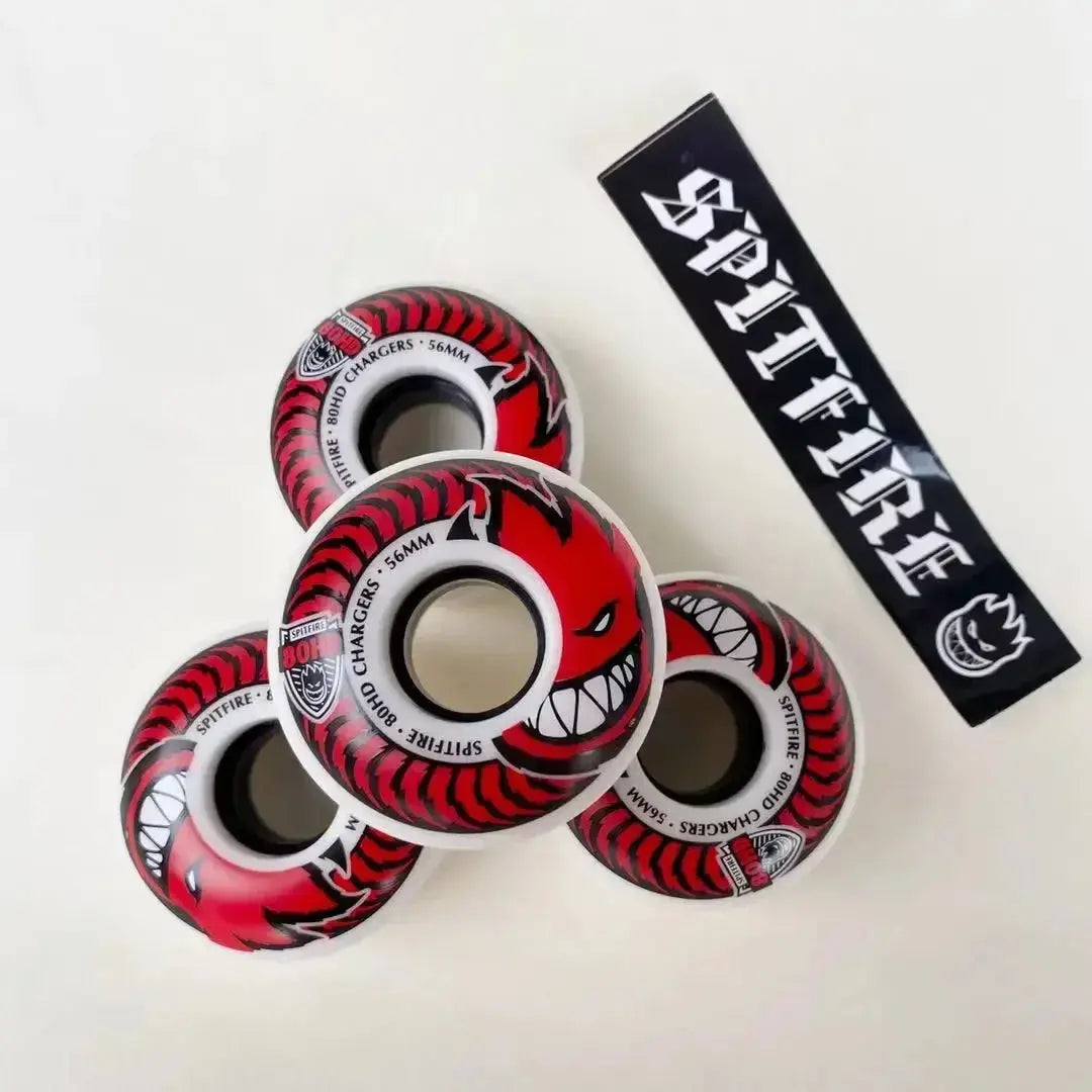 Spitfire wheels imported genuine Spitfire 52mm 101duro 53mm 54mm 56mm 99duro 80HD skateboard wheel for skateboard PowerGlide Motors & Accessories