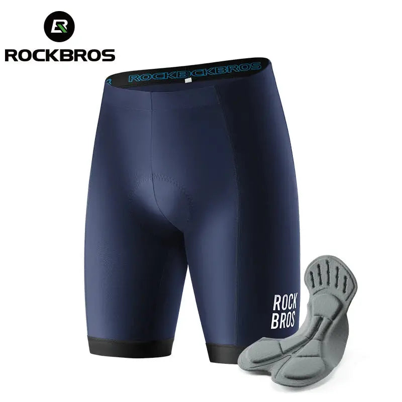 ROCKBROS Men's Cycling Shorts 3D Gel Pad Cycling Underwear Anti-Slip Breathable Bike Bicycle Liner Shorts Men MTB Road Riding PowerGlide Motors & Accessories
