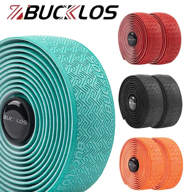 BUCKLOS Bicycle Handlebar Tapes Road Bicycle Handlebar Tape Anti-slip Waterproof Cycling Bar Wrap Road Bike Accessories PowerGlide Motors & Accessories