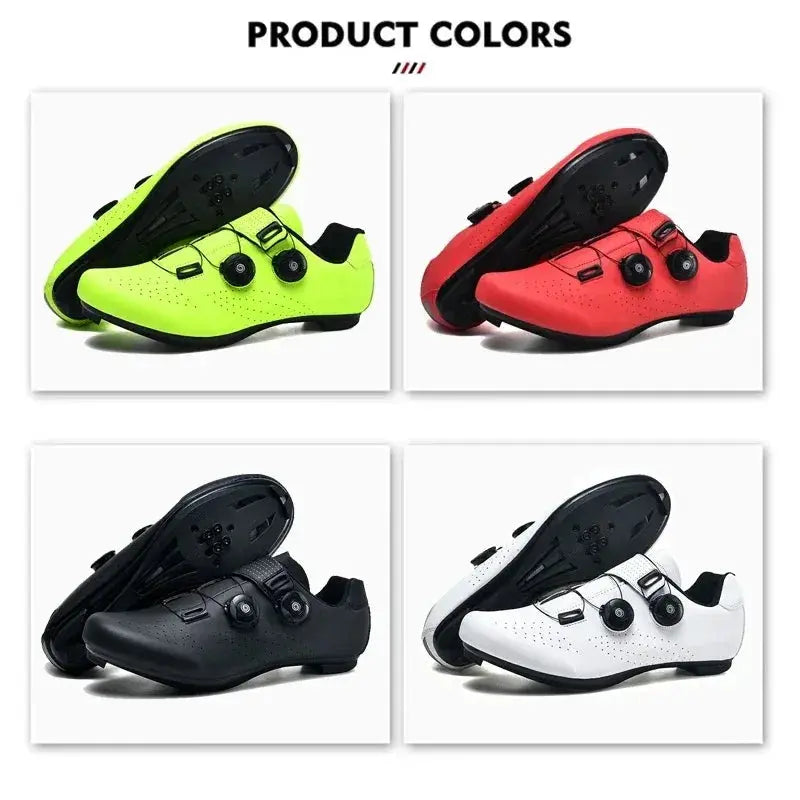Professional Mountain Bike Cycling Shoes MTB Flat Cleat SPD Shoes Outdoor Self-Locking Big Size 47 Racing Bicycle Sneakers Men PowerGlide Motors & Accessories
