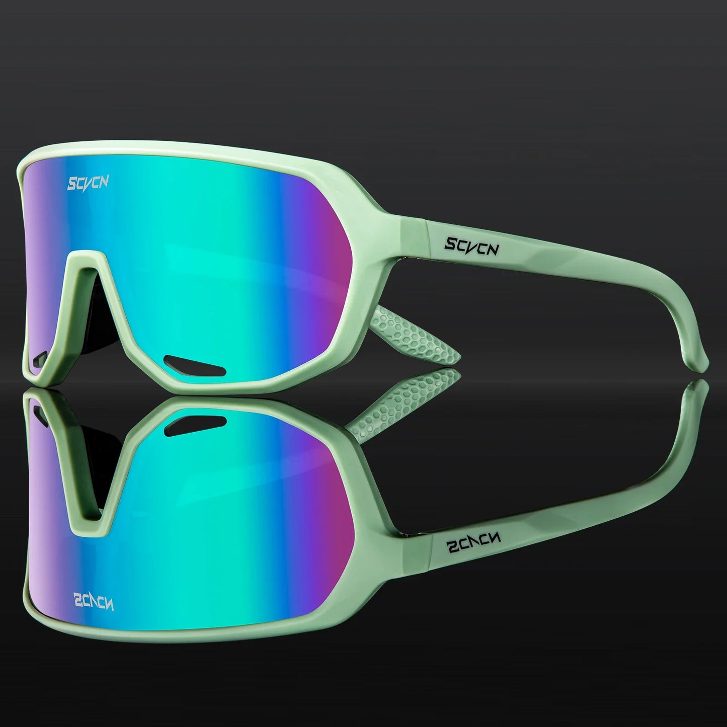 SCVCN Brand New Hiking Glasses Outdoor Sports Cycling Sunglasses UV400 Protective Glasses for Skiing Mountain Bike Accessories