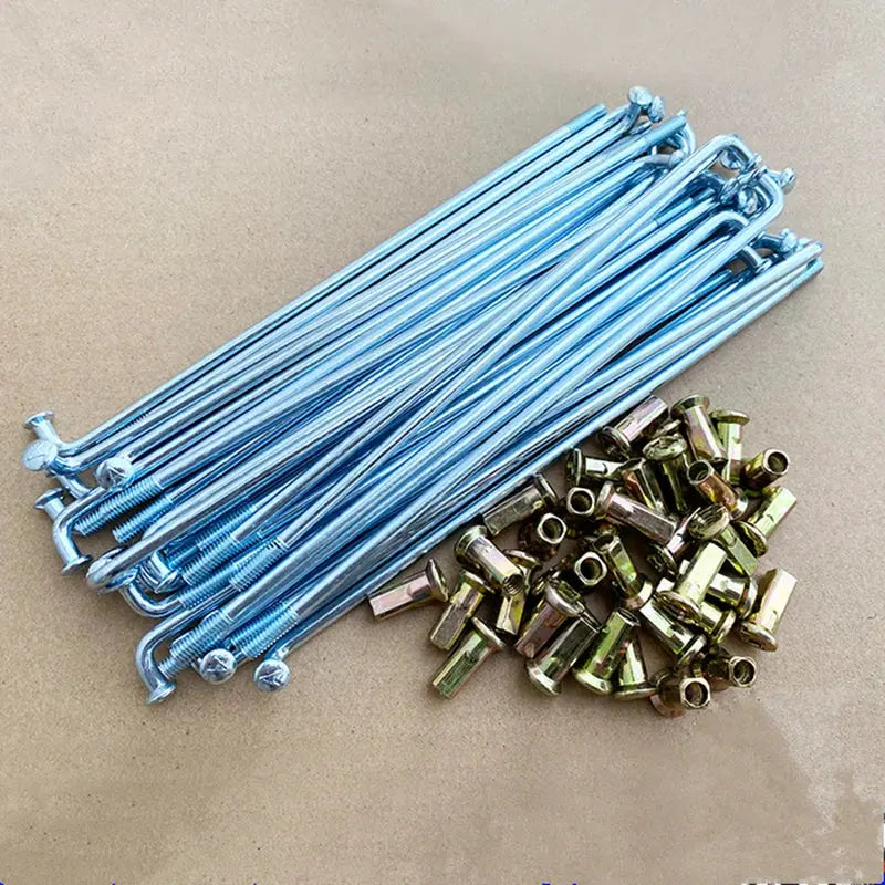 36pcs/lot Bicycle spoke 8G 4.0* 125/130 /138/140/145/150/157/162/168/180/191 mm motorcycle spokes bicycle PowerGlide Motors & Accessories