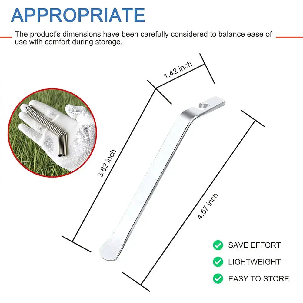 3/5pcs Bicycle Tire Lever Premium Hardened Stainless steel Levers to Repair Bike Tube,Cycling Tire Repair Tool PowerGlide Motors & Accessories