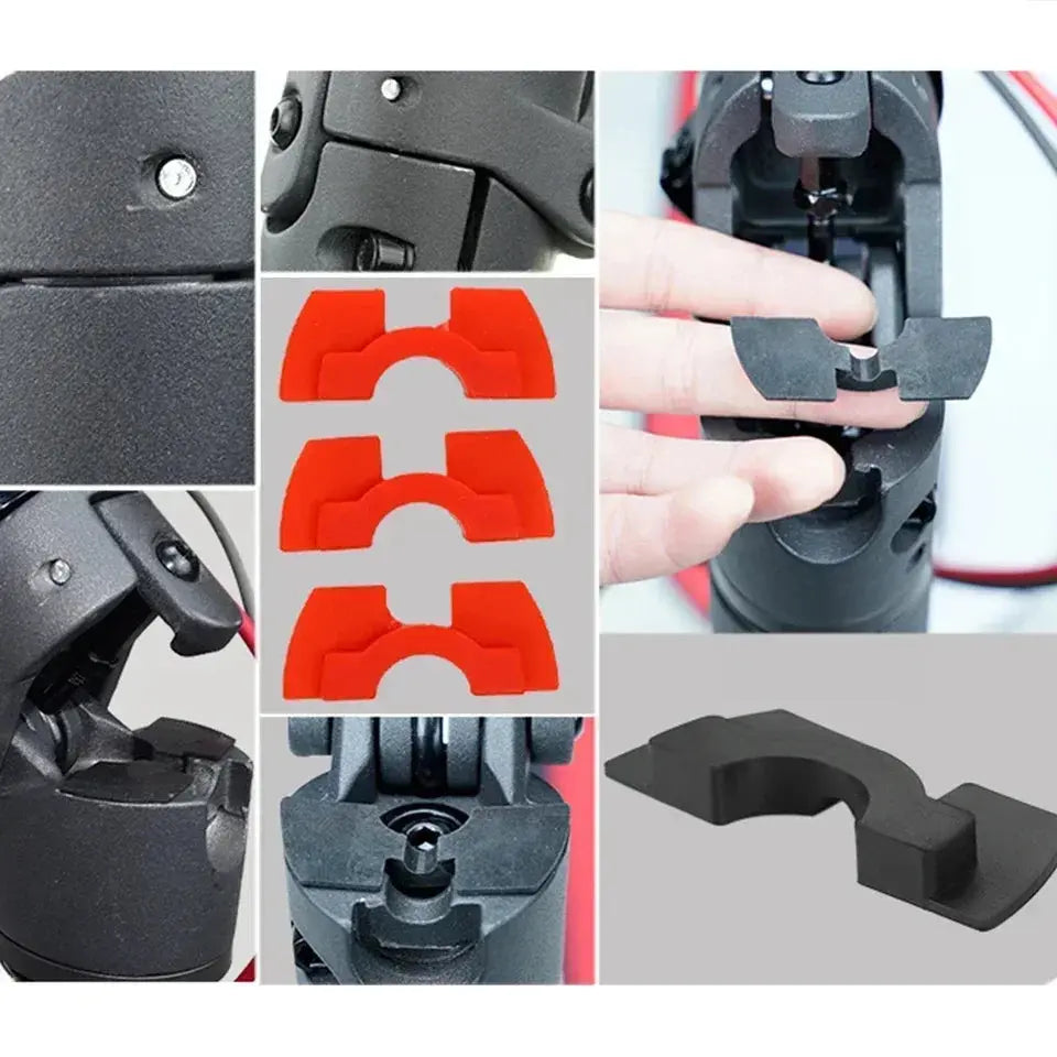 3PCS Front Fork Damping Pad Electric Scooter M365 Parts Rubber Shake Reducers for XIAOMI M365 1S PRO Fold Cushion Accessories PowerGlide Motors & Accessories