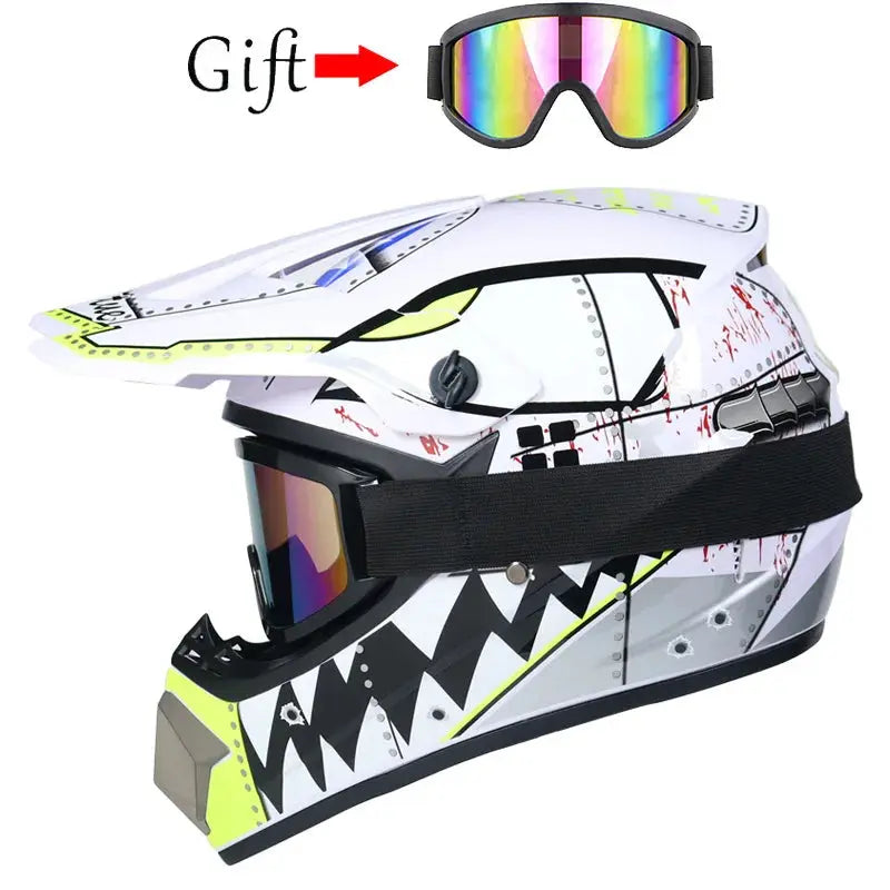 Motorcycle helmet children off-road helmet bike downhill AM DH cross helmet capacete motocross casco PowerGlide Motors & Accessories