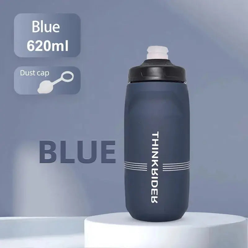 ThinkRider 620ml/750ml Bicycle Bottle MTB Road Bike Water Bottle Outdoor Sports Plastic Portable Large Capacity Drink Cycling PowerGlide Motors & Accessories
