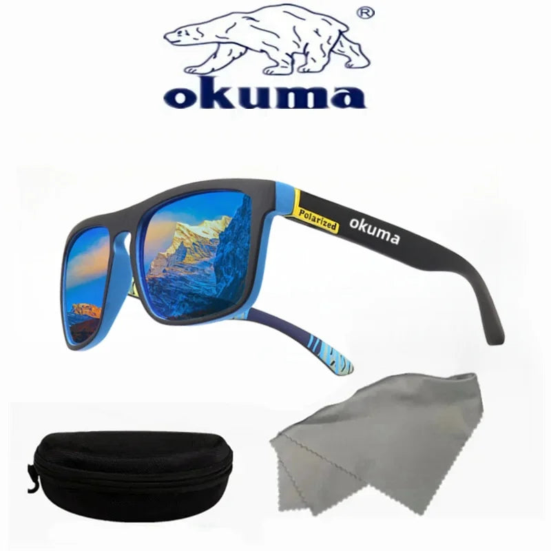 Okuma - Men's and Women's UV400 Polarized Glasses, Suitable for Hunting, Fishing Glasses, Cycling Glasses, Outdoor Sunglasses