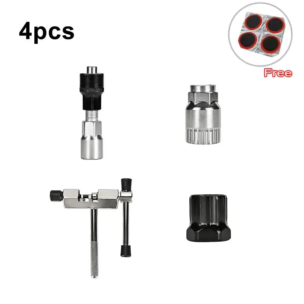 Bike Tool Kit Professional Bike Repair Tools with Cassette Remover Wrench Chain Breaker Cycling MTB Road Bike Maintenance Tool PowerGlide Motors & Accessories