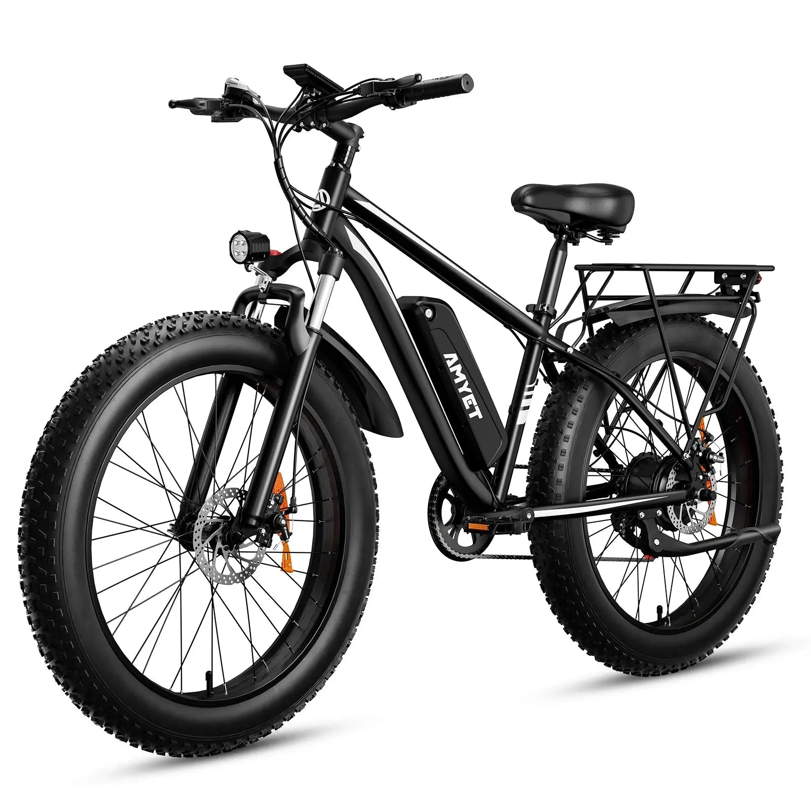 AMYET Electric Bike EB26 Adults Electric Bicycle Peak 1500W 48V 15AH e bike 26" Fat Tire Mountain Bike 31mph  Electric Dirt Bike PowerGlide Motors & Accessories