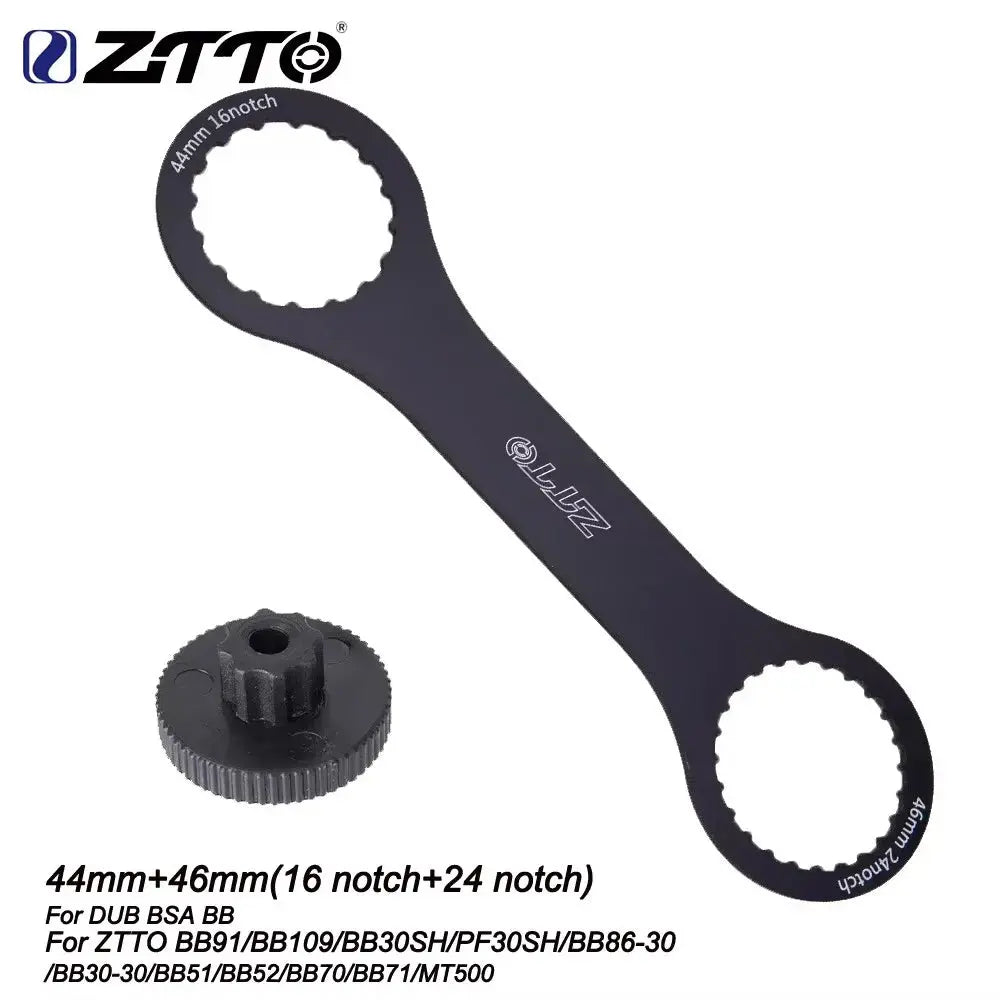 ZTTO Bicycle Tool Cycling Chain Cutter Checker Chainwheel Tool BB Tool Wheel Hub Tool Star Ratchet Spoke Tool Bike Fork Wrench PowerGlide Motors & Accessories