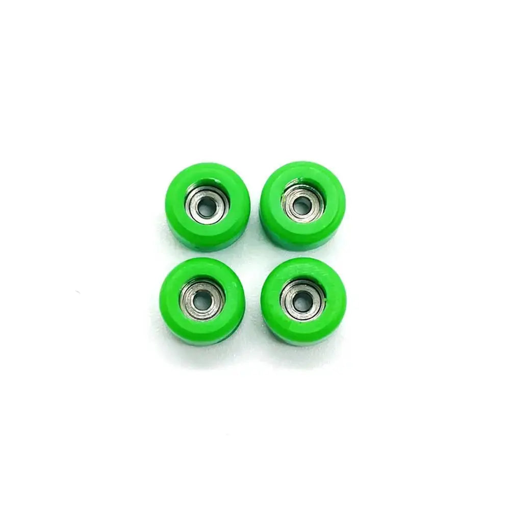 4Pcs Urethane CNC Bearing Wheel For Fingerboard Professional PU+Metal Mini Finger Skate Board Wheels PowerGlide Motors & Accessories
