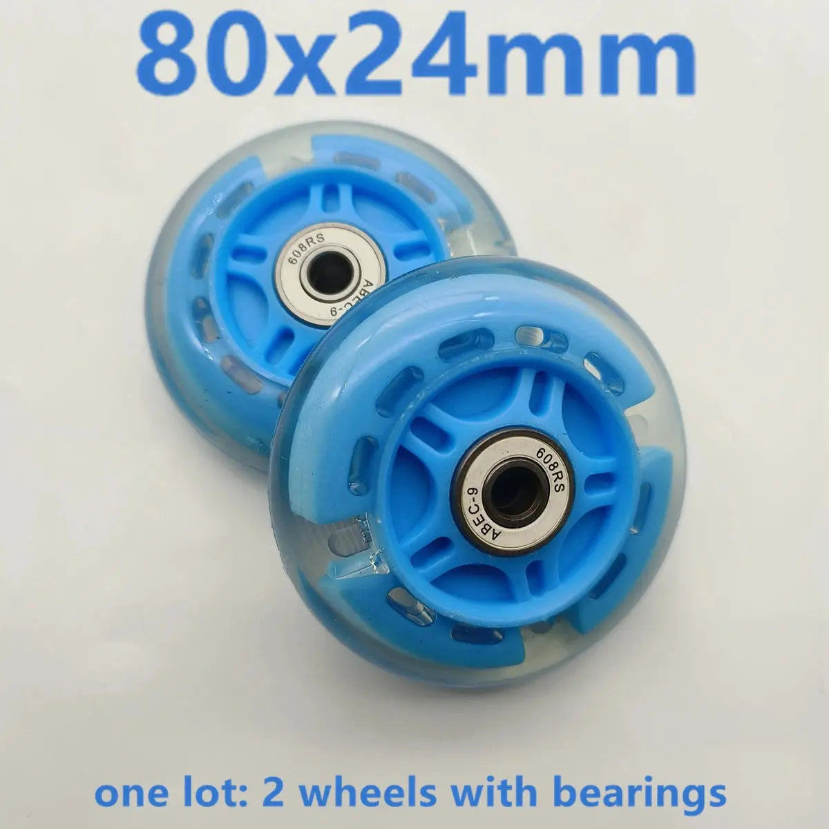 children scooter wheel flashing lighting wheel 80MM 100mm 120mm PU wheel for children scooter PowerGlide Motors & Accessories