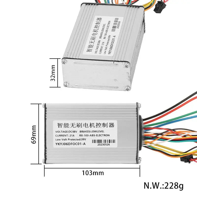 48V 21A Brushless Motor Controller for KUGOO M4pro Dual Drive Off-road Electric Scooter PowerGlide Motors & Accessories