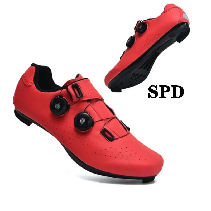 Professional Mountain Bike Cycling Shoes MTB Flat Cleat SPD Shoes Outdoor Self-Locking Big Size 47 Racing Bicycle Sneakers Men PowerGlide Motors & Accessories