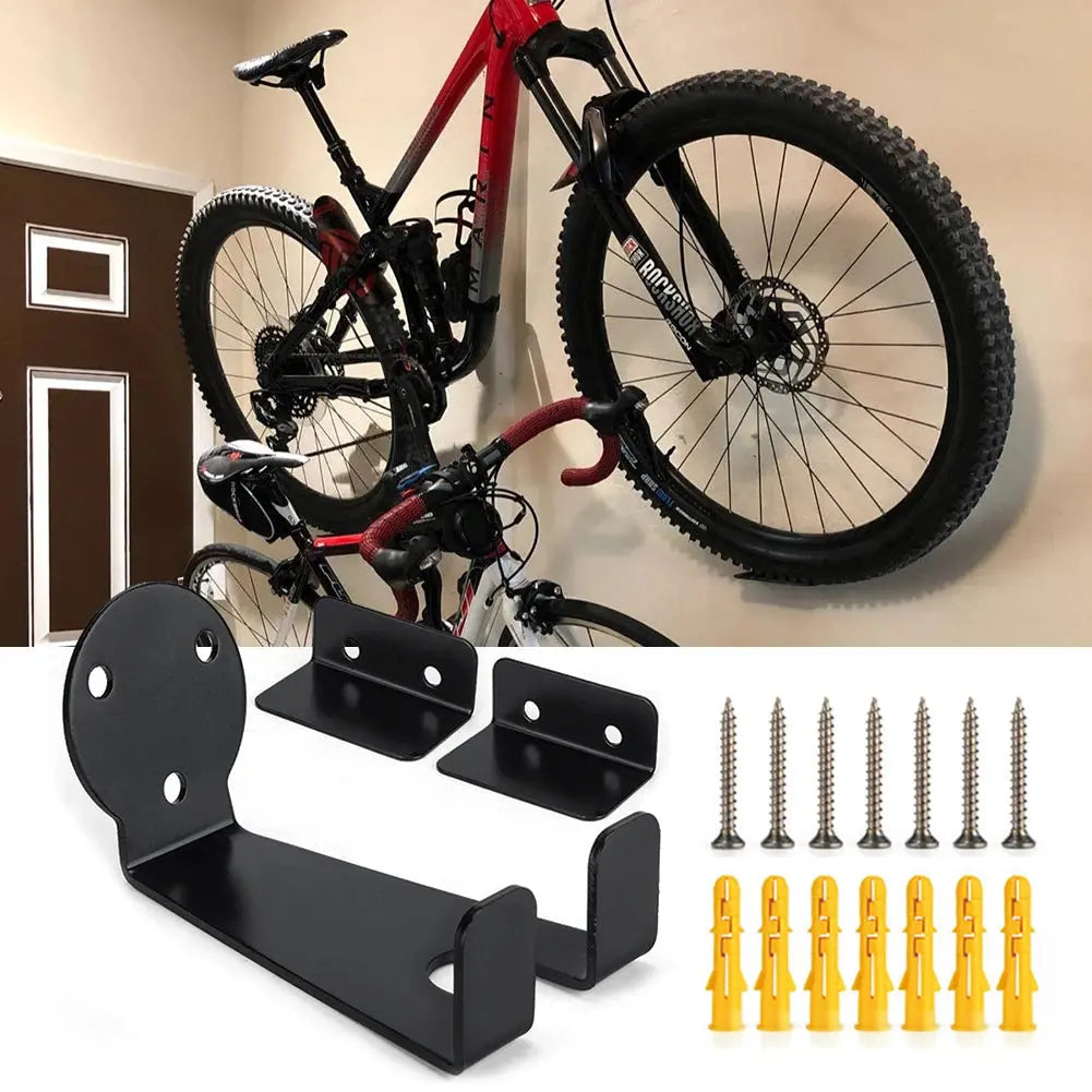 Bicycle Wall Mount Hanger Heavy Duty Bike Holder Rack Bike Wall Hanger Hooks Bike Display Rack for Mountain Bike Road Bike PowerGlide Motors & Accessories