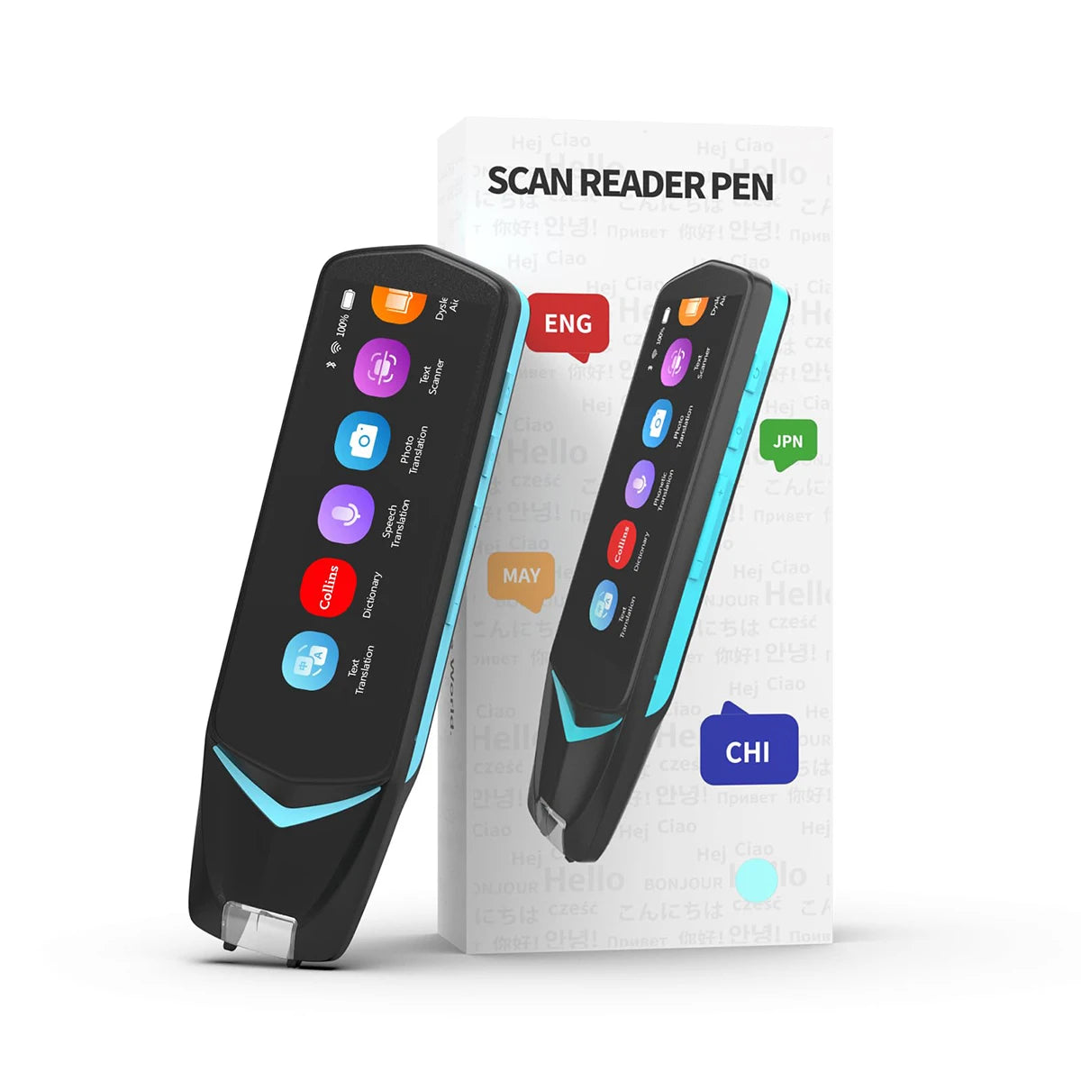 NEWYES 4 Pro Smart Voice Scan Translator Pen MultifunctionTranslation Real Time 121 Languages Translator Business Dictionary Pen