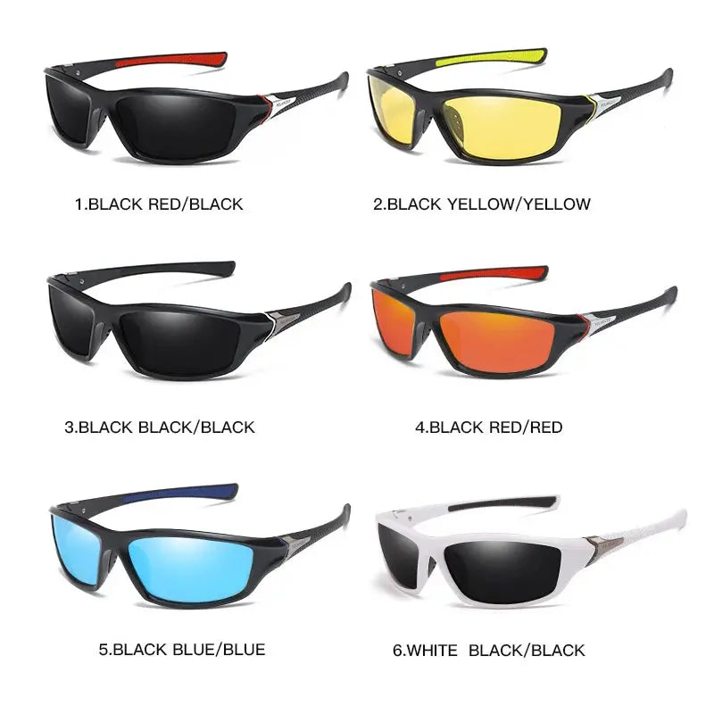 Polarized Sports Cycling Fishing Running Sunglasses Rayed Sun ciclismo Goggles Outdoor Polarized Sunglasses Men Women Eyewear PowerGlide Motors & Accessories