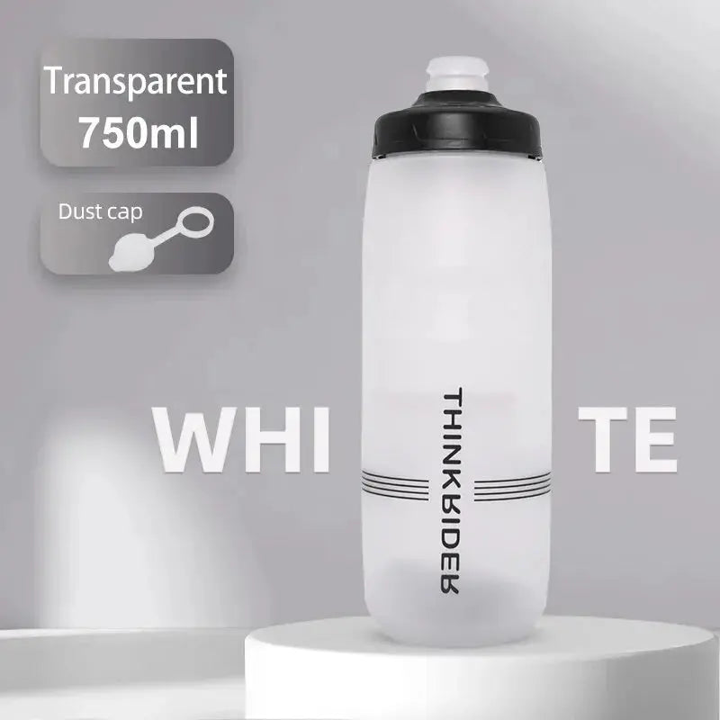 ThinkRider 620ml/750ml Bicycle Bottle MTB Road Bike Water Bottle Outdoor Sports Plastic Portable Large Capacity Drink Cycling PowerGlide Motors & Accessories